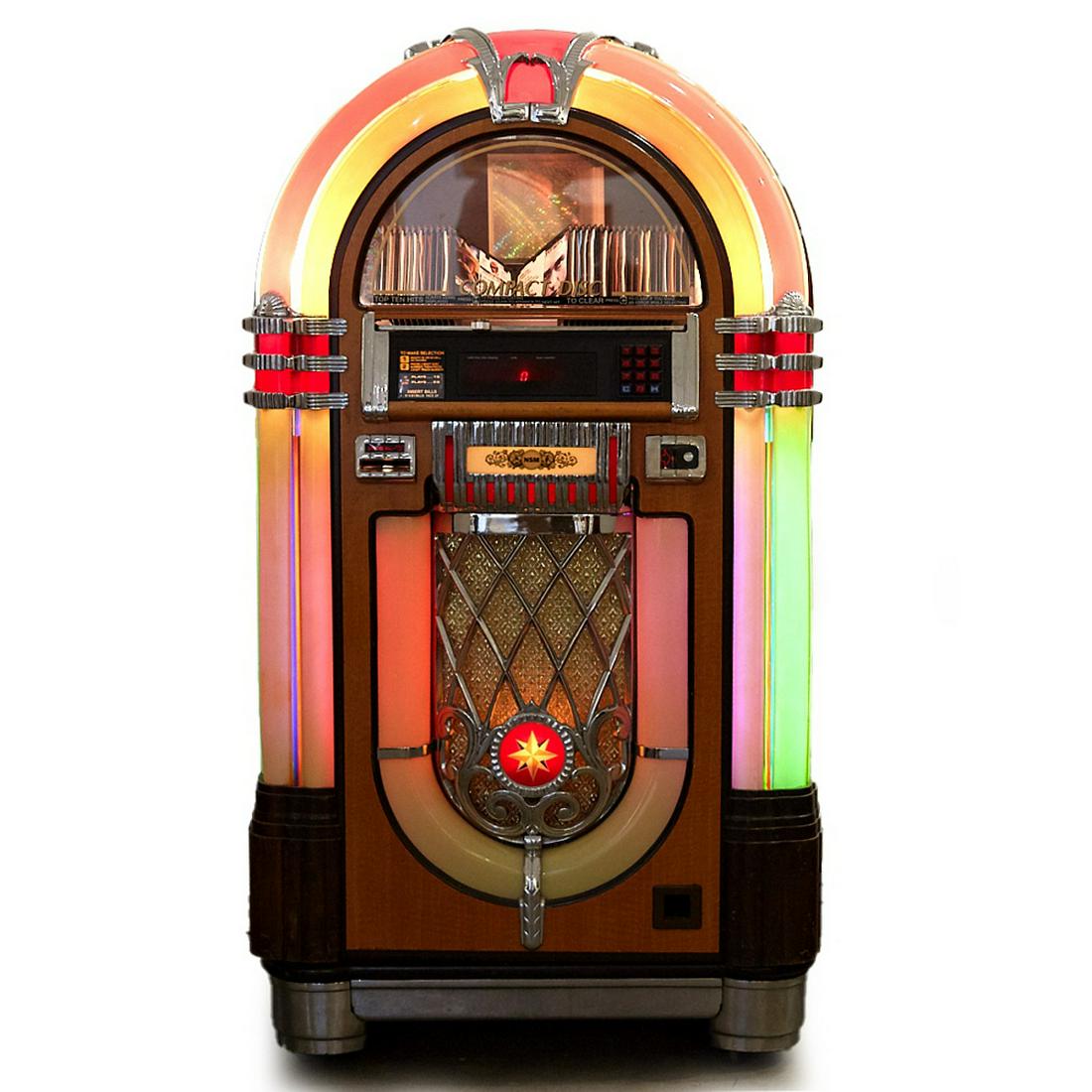 NSM CD Jukebox Nostalgia Gold II Retro Art Deco S (1 of 10)