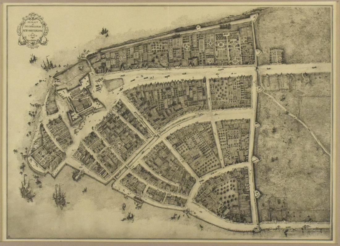 Grp: 10 Maps of New York City 18th-Early 20th c. (1 of 10)