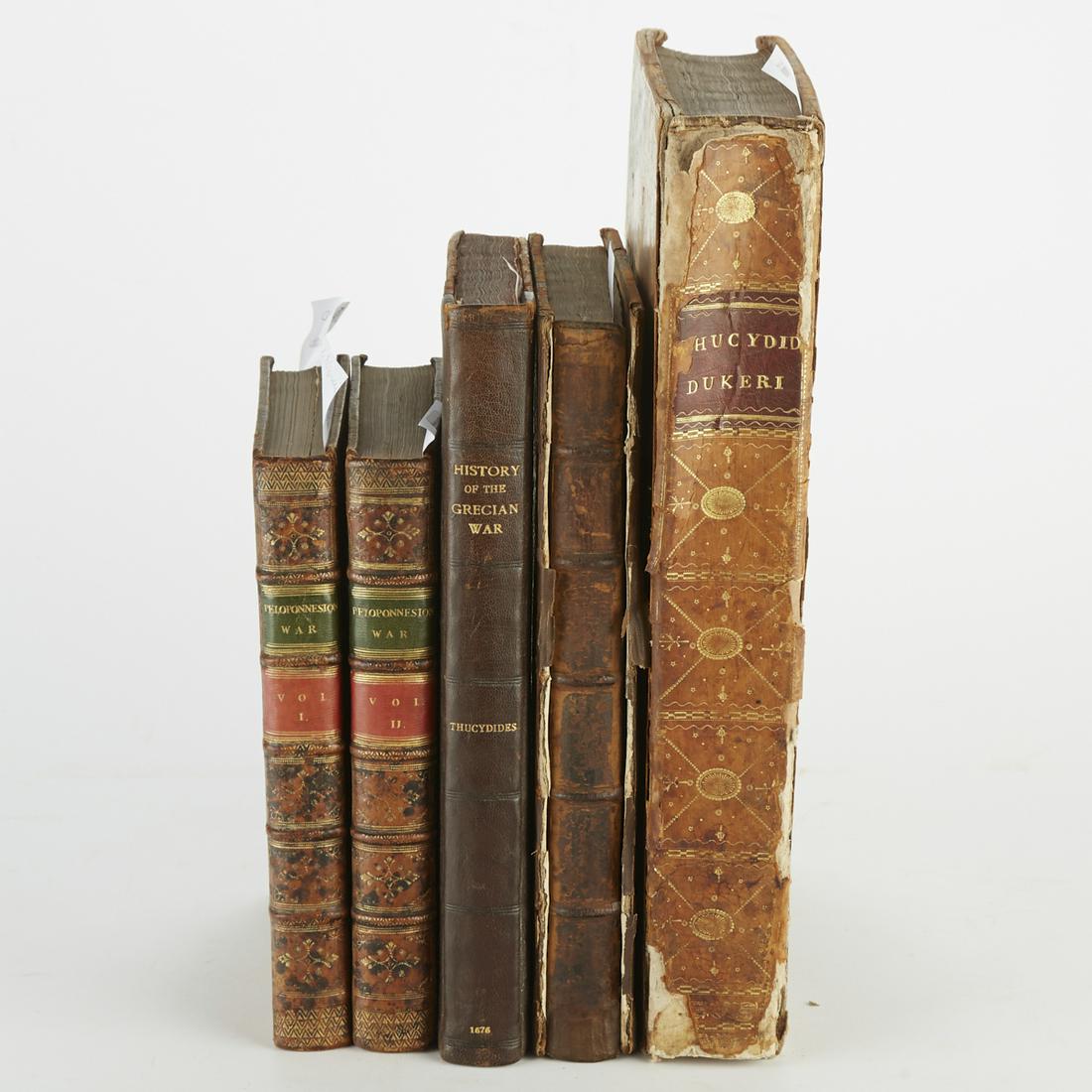 4 17th and 18th c. Translations of Thucydides' Hi (1 of 3)