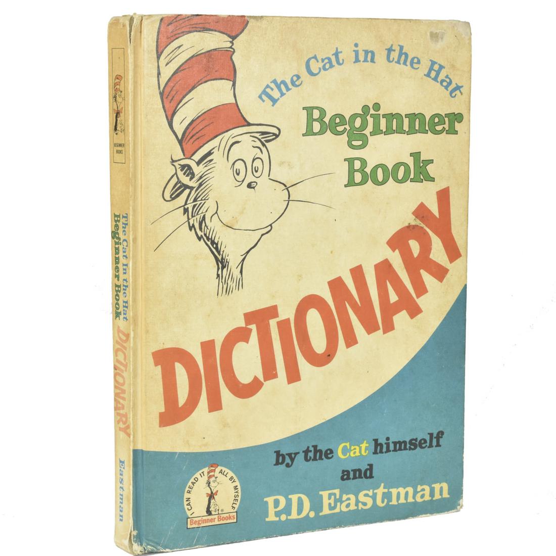 P.D. Eastman "The Cat in the Hat Beginner Book Di: P. D. Eastman (1909-1986), "The Cat in the Hat Beginner Book Dictionary," New York: Beginner Books/ Random House, 1964. Dimensions: Height: 11 1/4 x 8 1/4 in. SKU: 01931