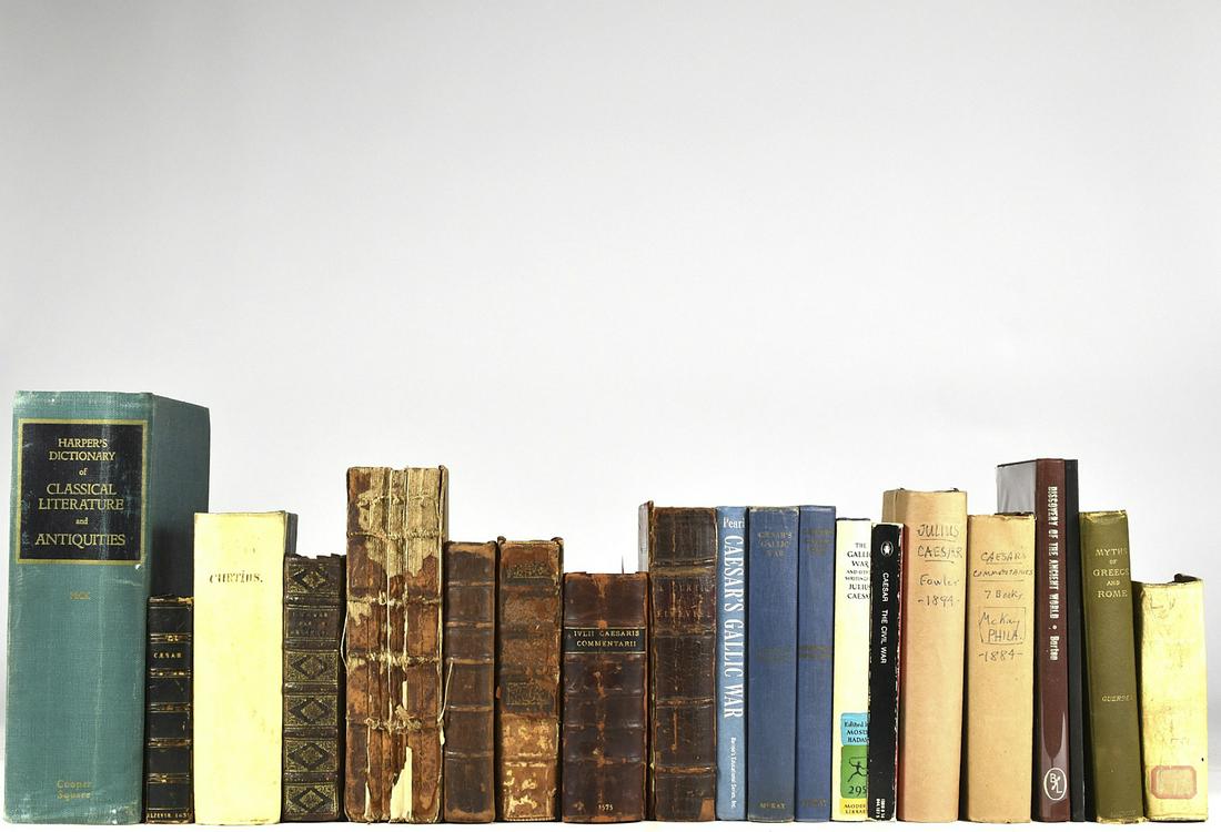 Grp: 31 Classics Books on Rome and Caesar (1 of 5)