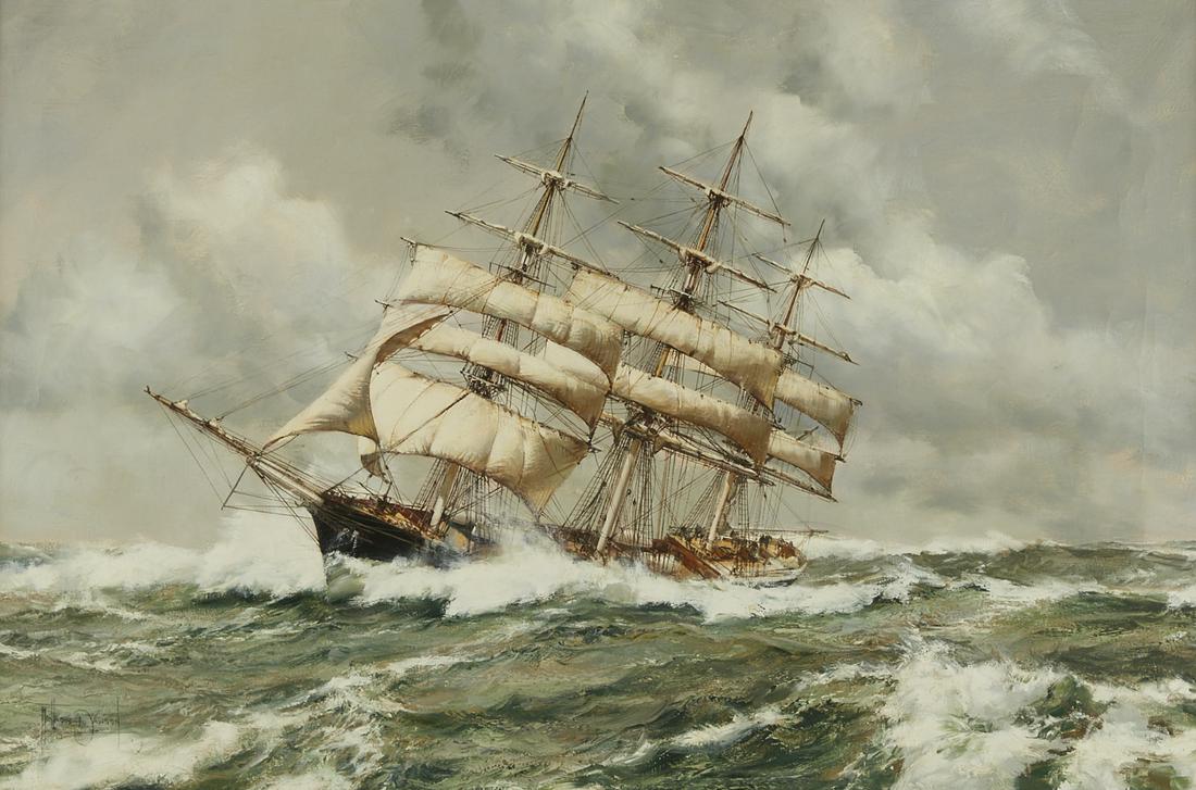 Montague Dawson "Stormy Weather Scottish Chief" O (1 of 7)