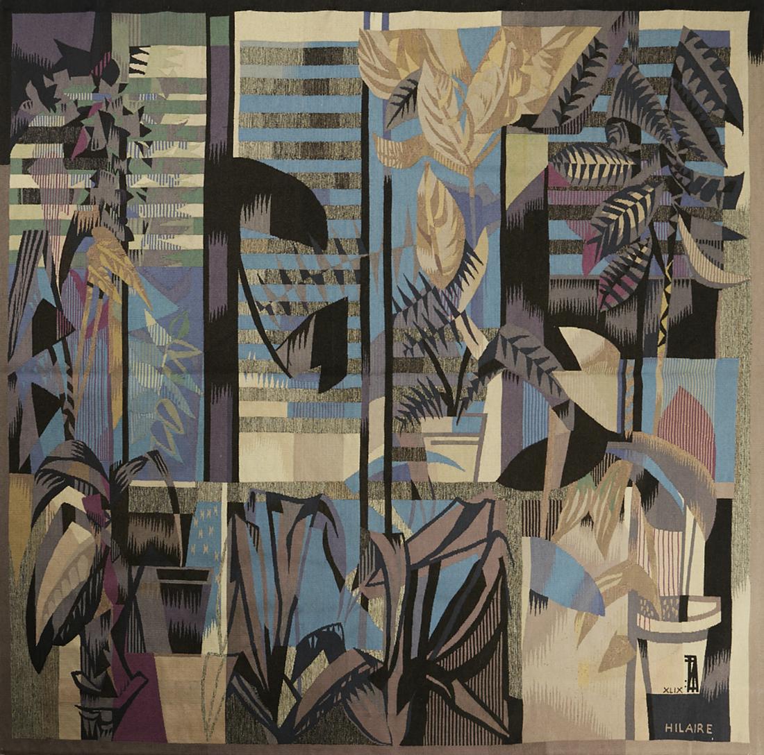Camille Hilaire "La Serre Bleue" Tapestry (1 of 6)