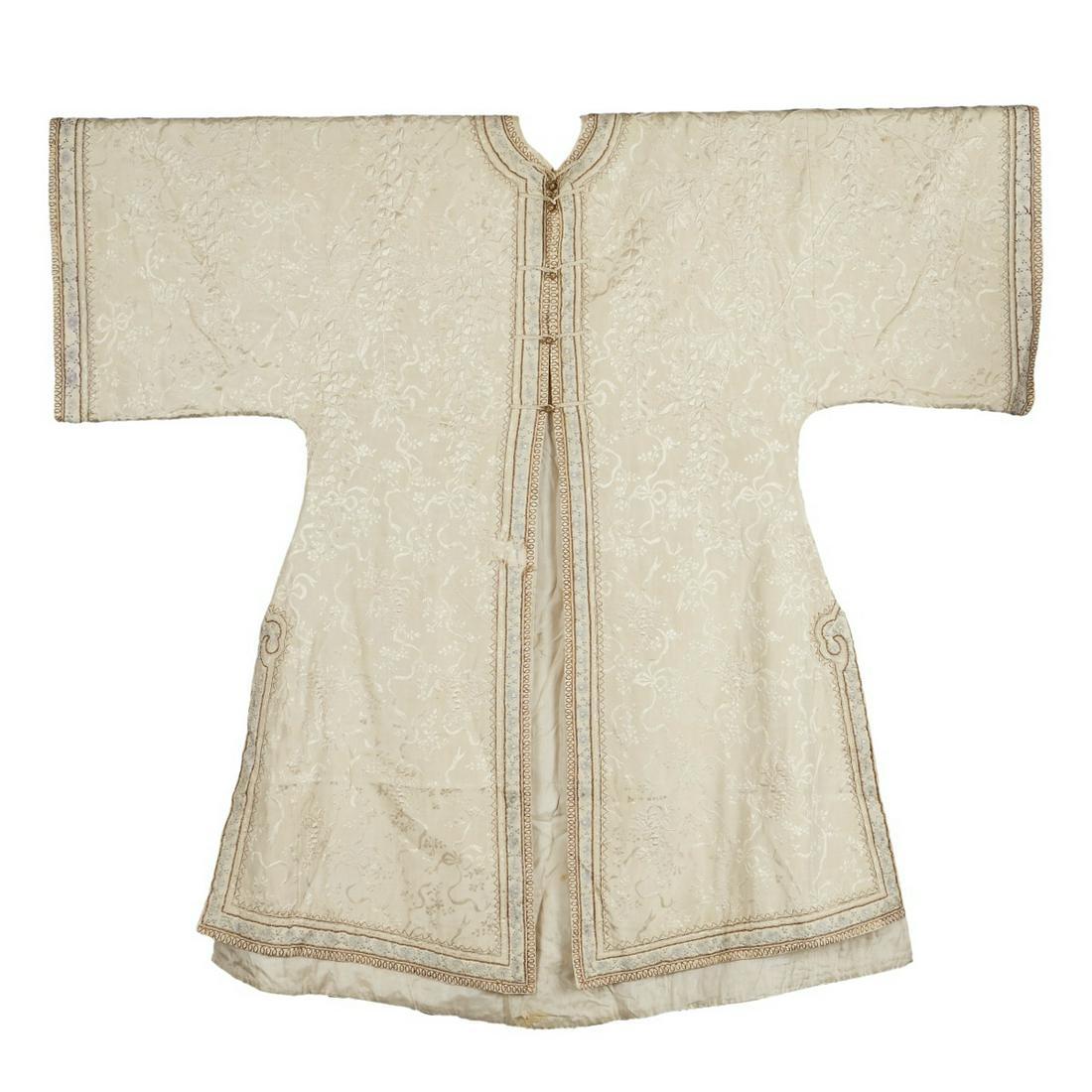 Early 20th c. Chinese Embroidered Silk Robe (1 of 5)
