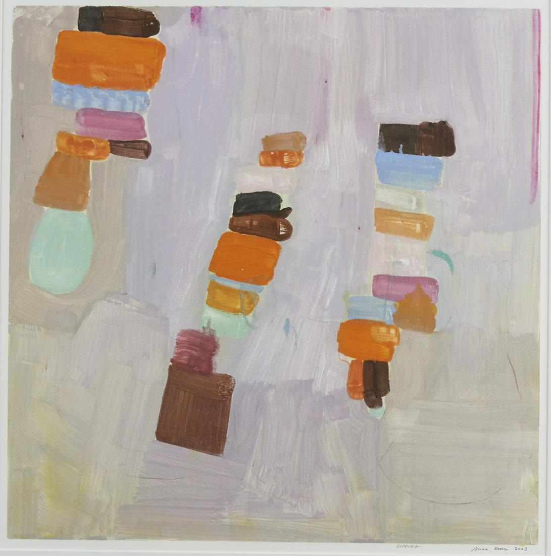 Anna Kunz "Dipping" Monotype Gouache (1 of 4)