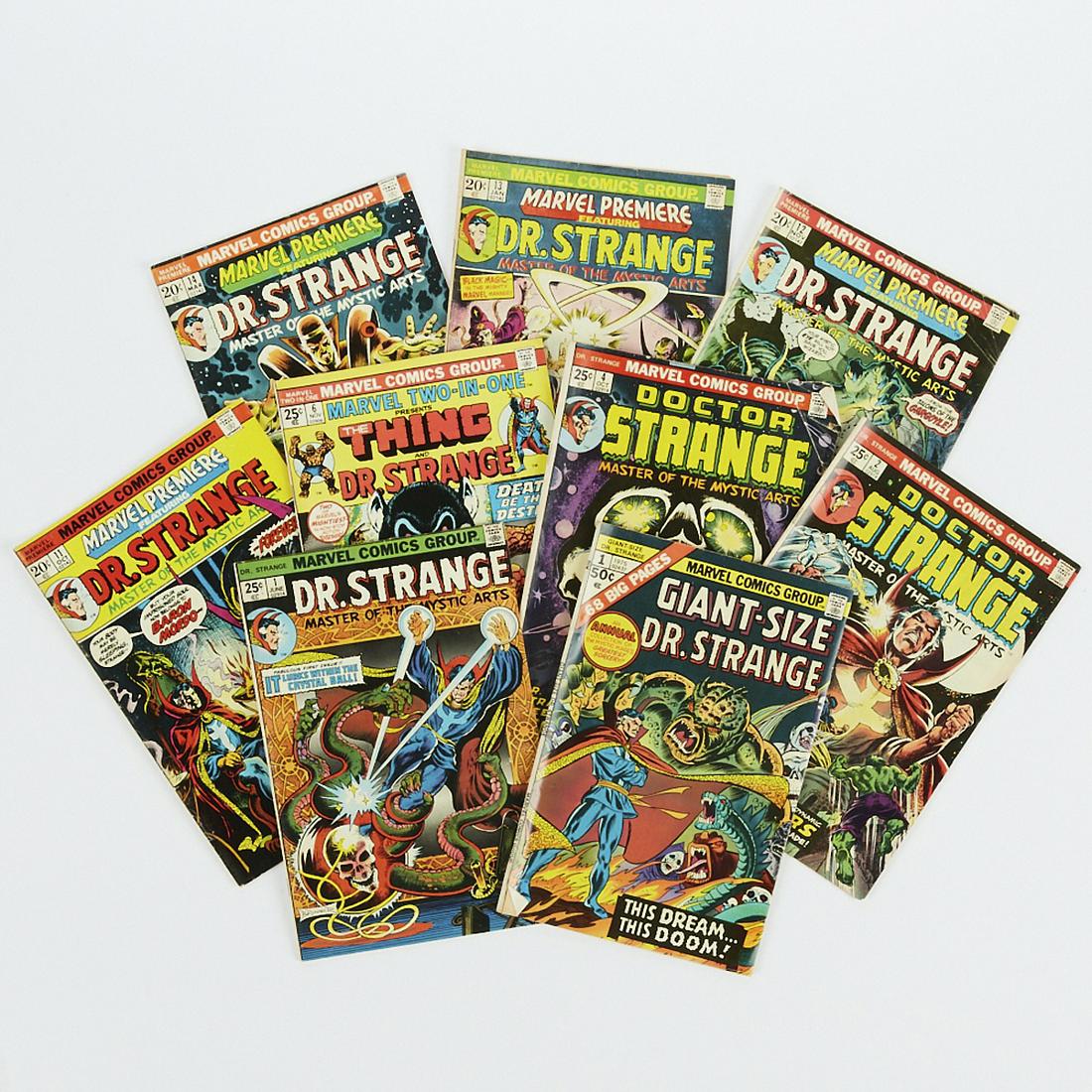 Grp: 9 Dr. Strange Marvel Comic Books (1 of 10)