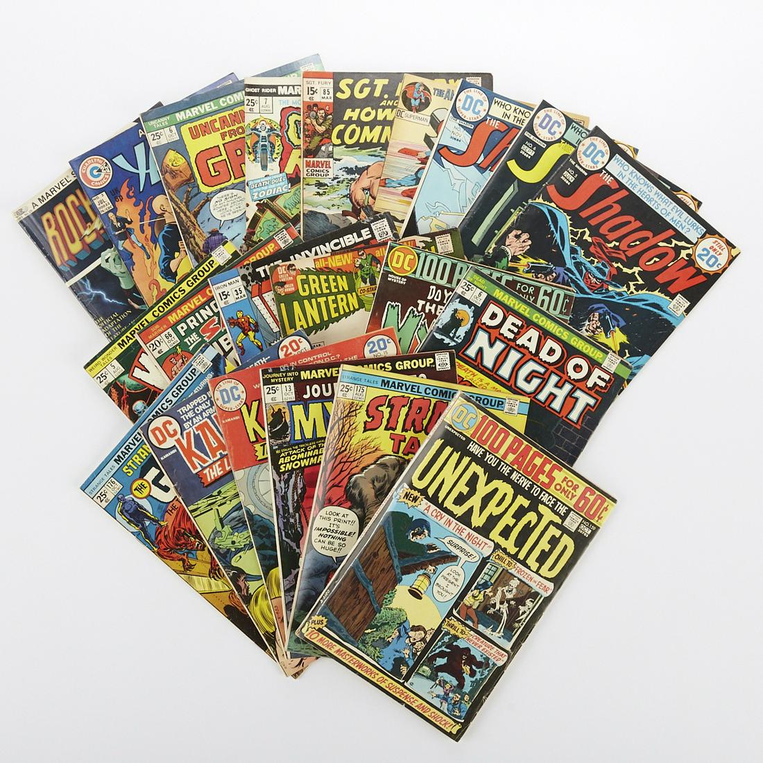 Grp: 21 Comic Books Marvel DC Charlton (1 of 10)