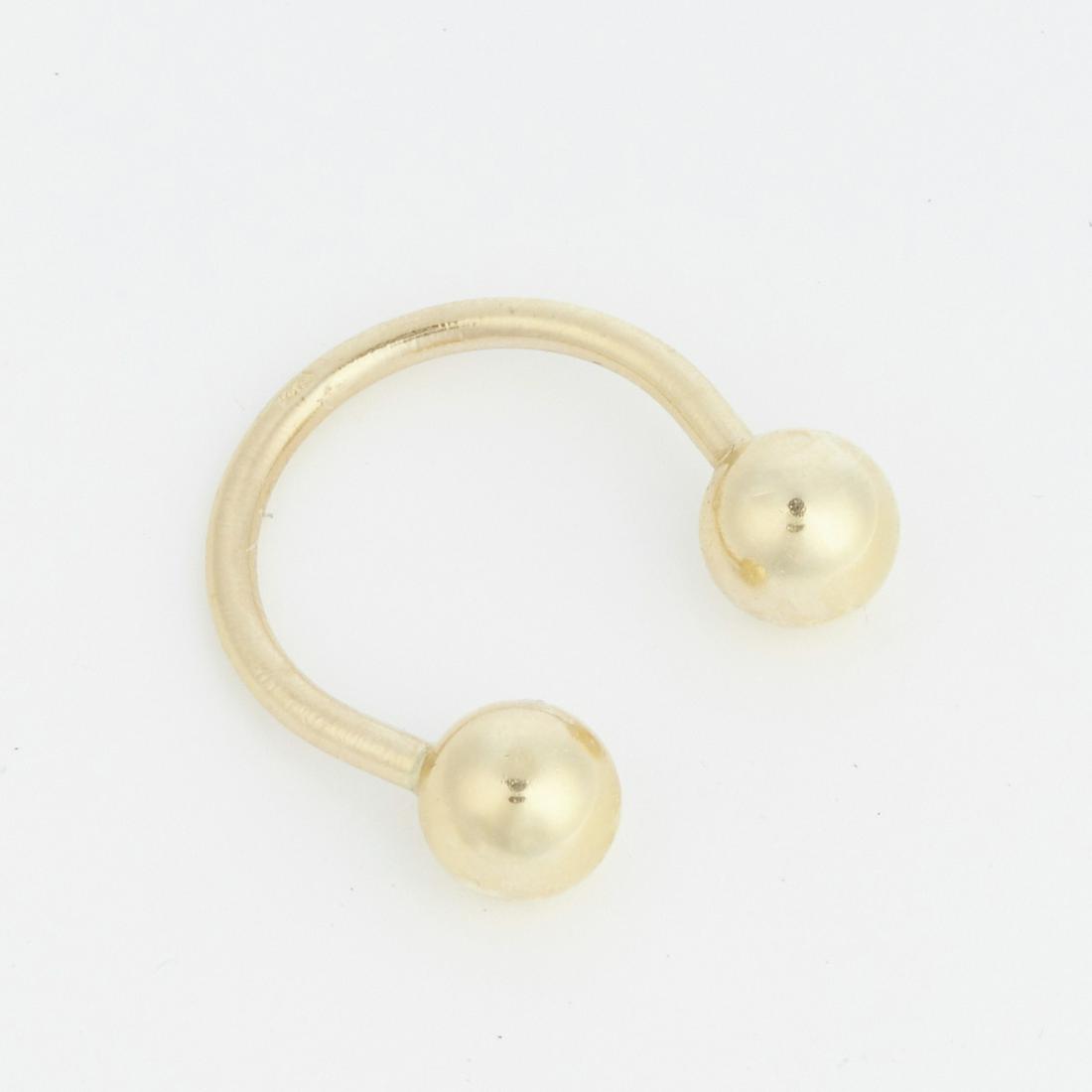 14K Gold Key Ring (1 of 3)