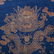 19th c. Chinese Imperial Blue Chifu Robe 9 Dragons - 6