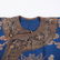 19th c. Chinese Imperial Blue Chifu Robe 9 Dragons - 7
