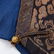 19th c. Chinese Imperial Blue Chifu Robe 9 Dragons - 8