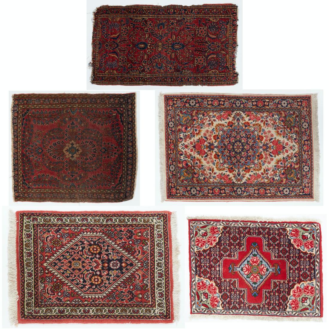 Grp: 5 Fine Oriental Rugs Carpets Textiles (1 of 6)