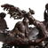 19th c. Chinese Carved Bamboo Boat w/ Figures - 7