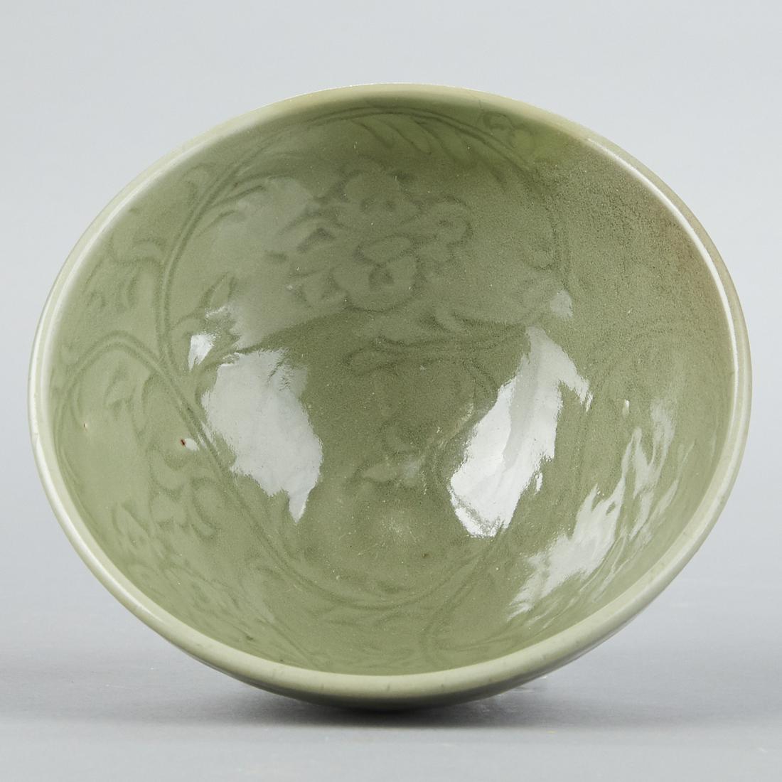 Modern Chinese Ming Longquan Style Celadon Bowl (1 of 5)