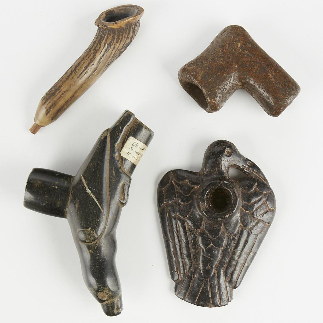 Grp: 4 North American Pipes Effigy (1 of 10)