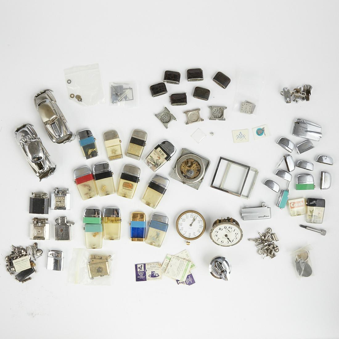 Grp: Assorted Lighter & Watch Parts Various (1 of 7)