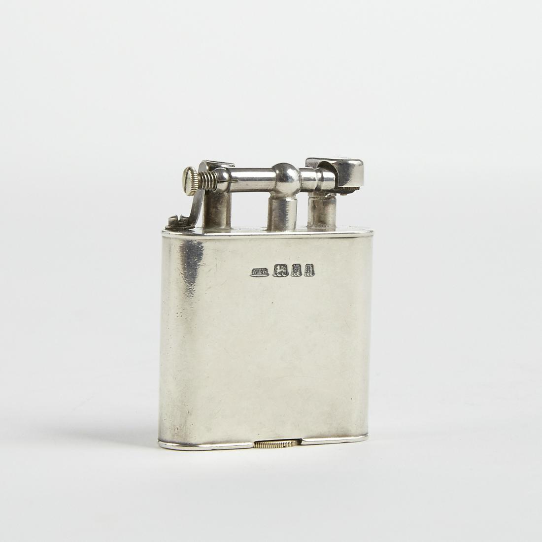 Dunhill Solid Sterling Silver Swing Arm Lighter (1 of 7)