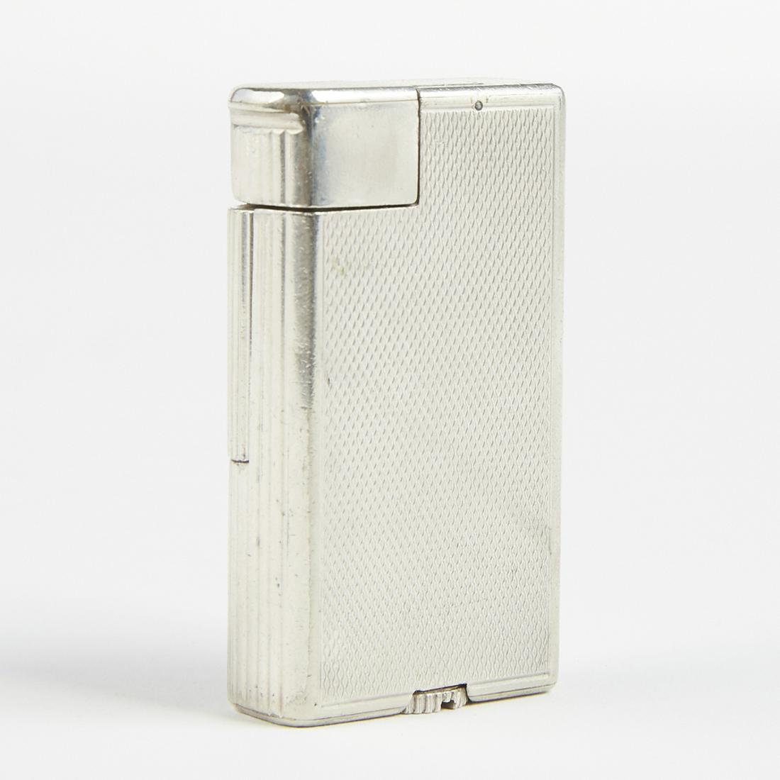 Dunhill Solid Sterling Silver Broadboy Lighter (1 of 4)