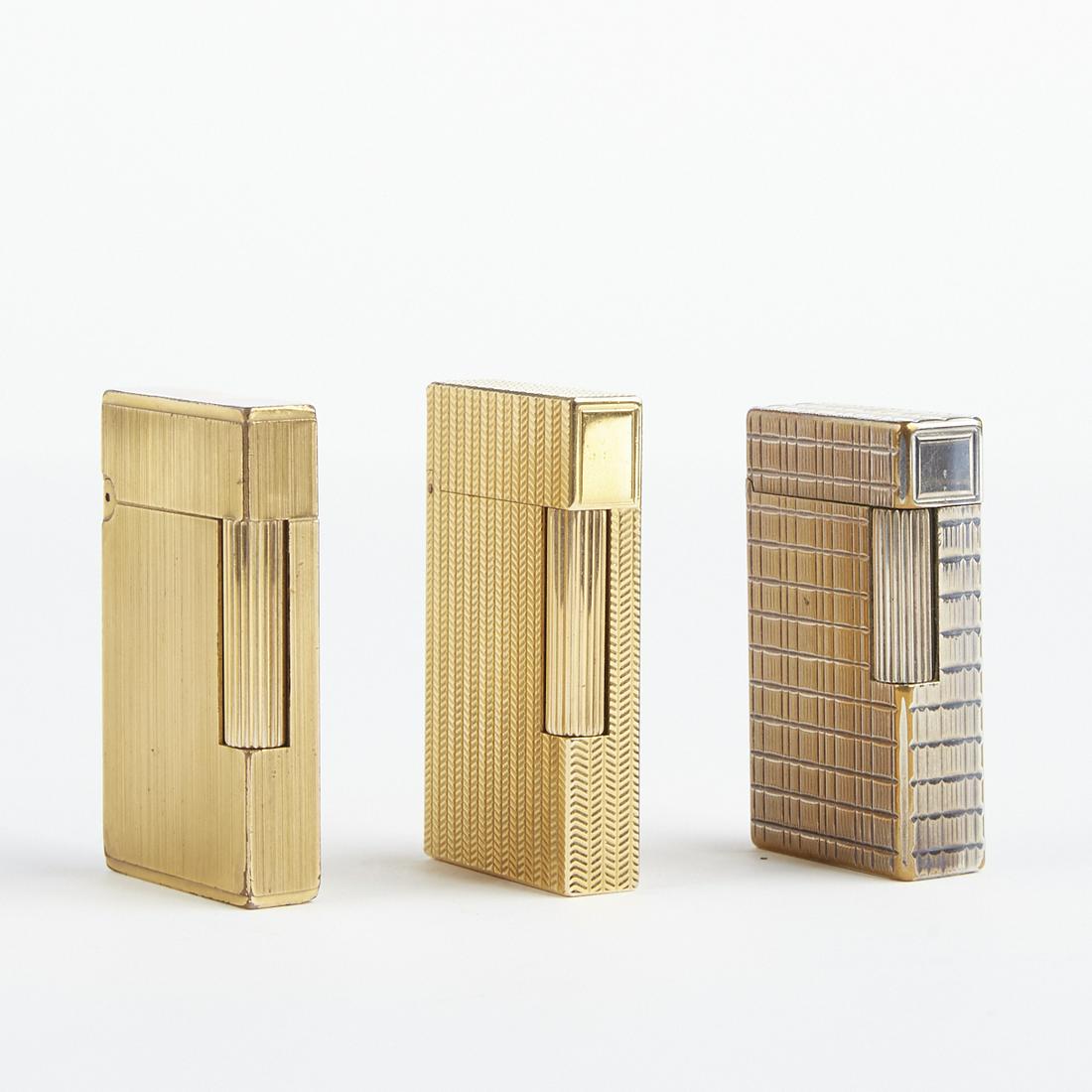 Grp: Vintage S.T. Dupont Lighters (1 of 6)