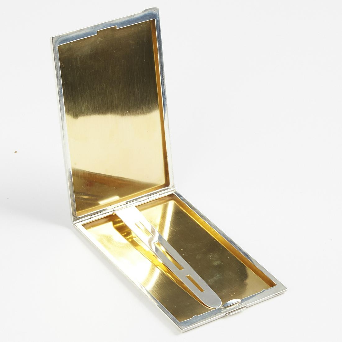 Tiffany And Co. Sterling Silver Cigarette Case (Signed) (1 of 4)