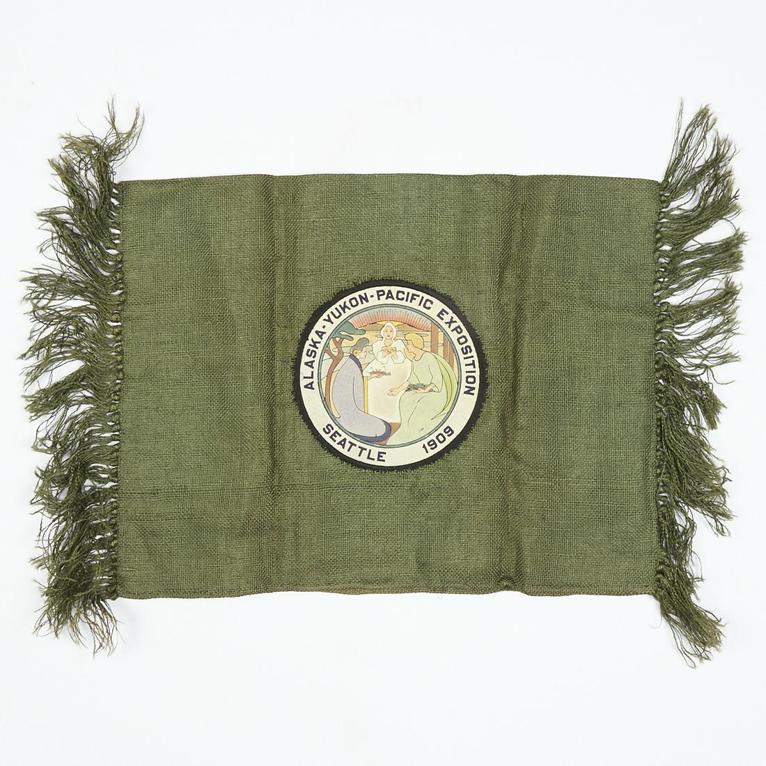 Alaska Yukon Pacific Exposition Seattle 1909 Textile (1 of 4)