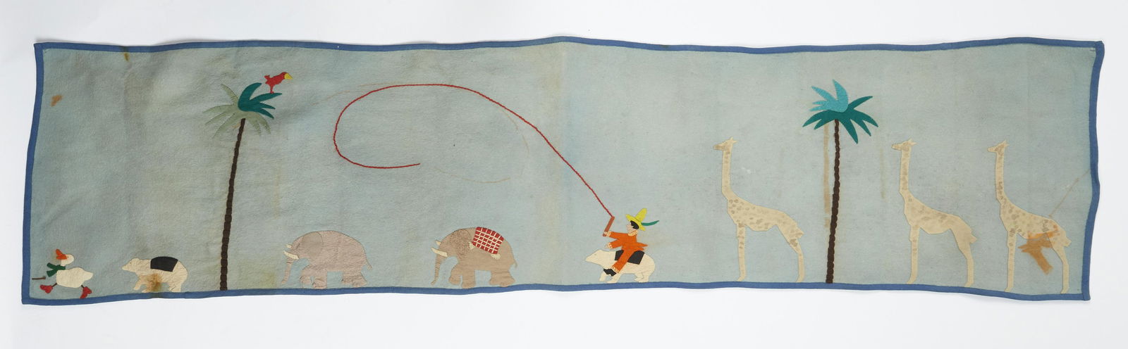 Austrian Art Deco Wool Felt School Room Textile (1 of 4)