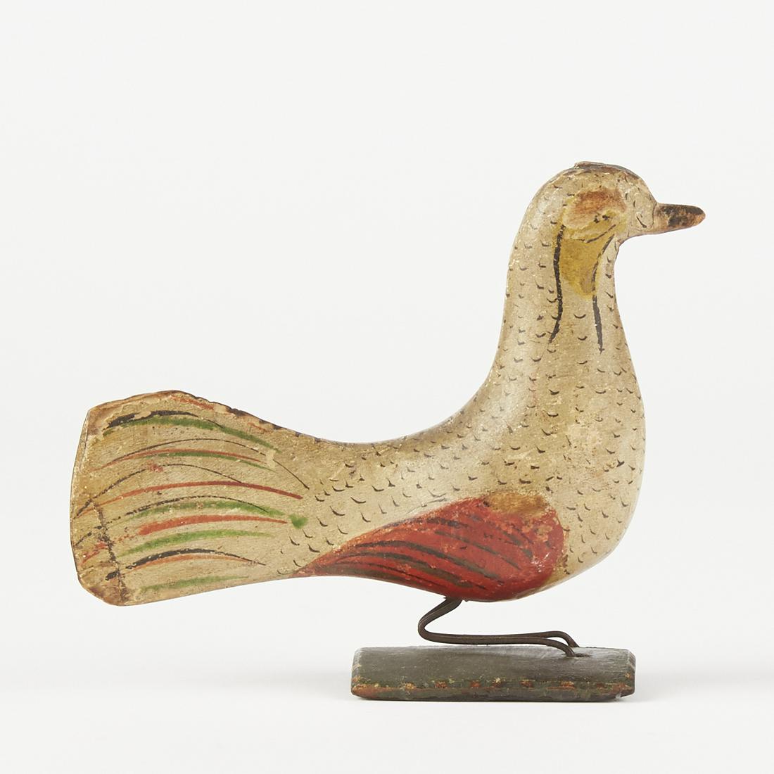 Fine PA or VA Folk Art Carved and Painted Bird (1 of 5)