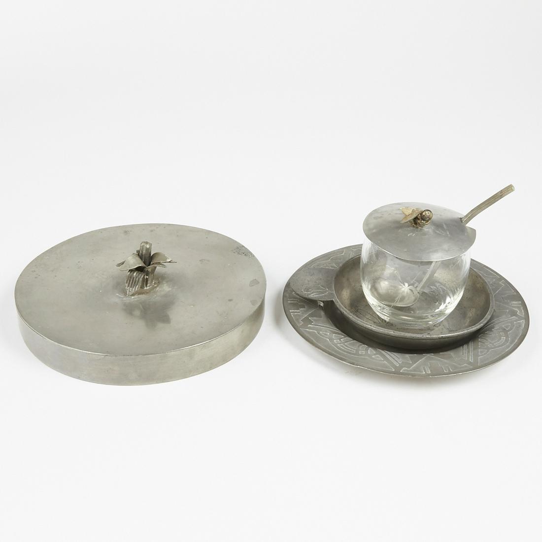 Grp: Miller Vocational Art Deco Pewter (1 of 8)