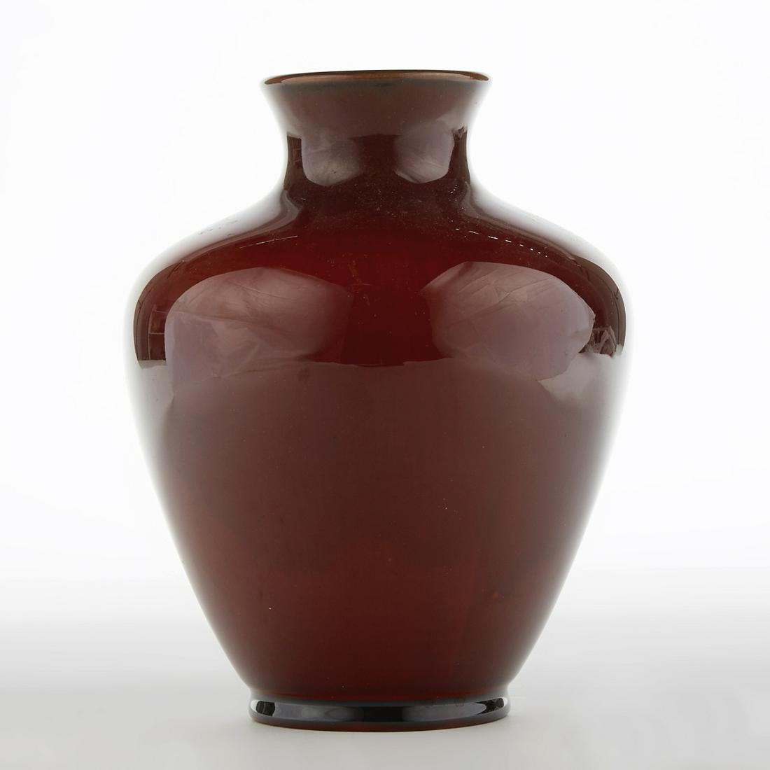 Rookwood Pottery Coramundel Lamp Base Vase (1 of 6)