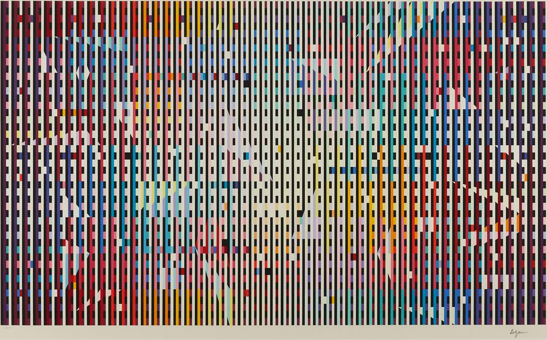 Yaacov Agam "Imagic" Silkscreen (1 of 4)