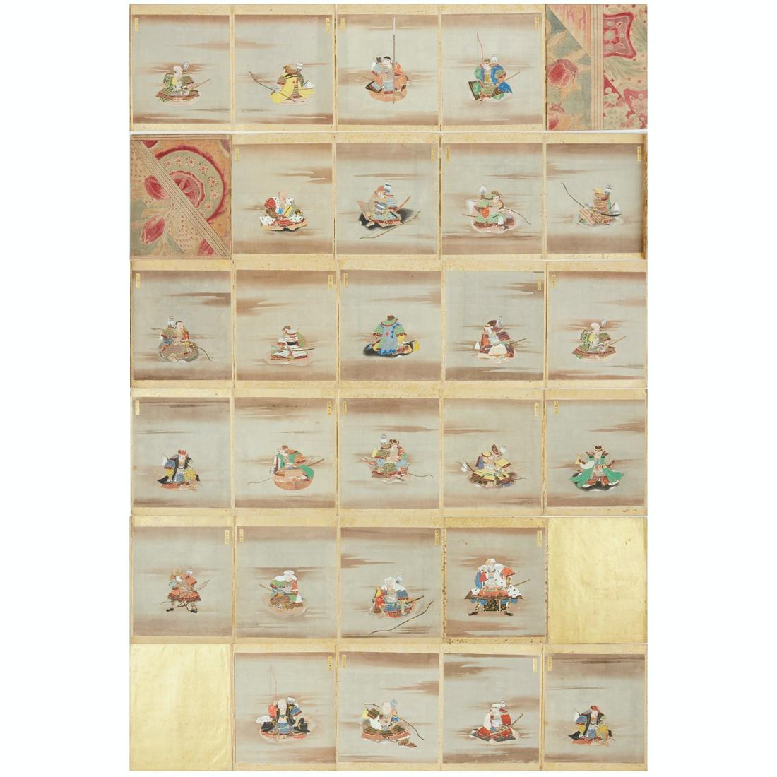 24 Generals of Shingen Takeda Tosa School Edo Period (1 of 14)