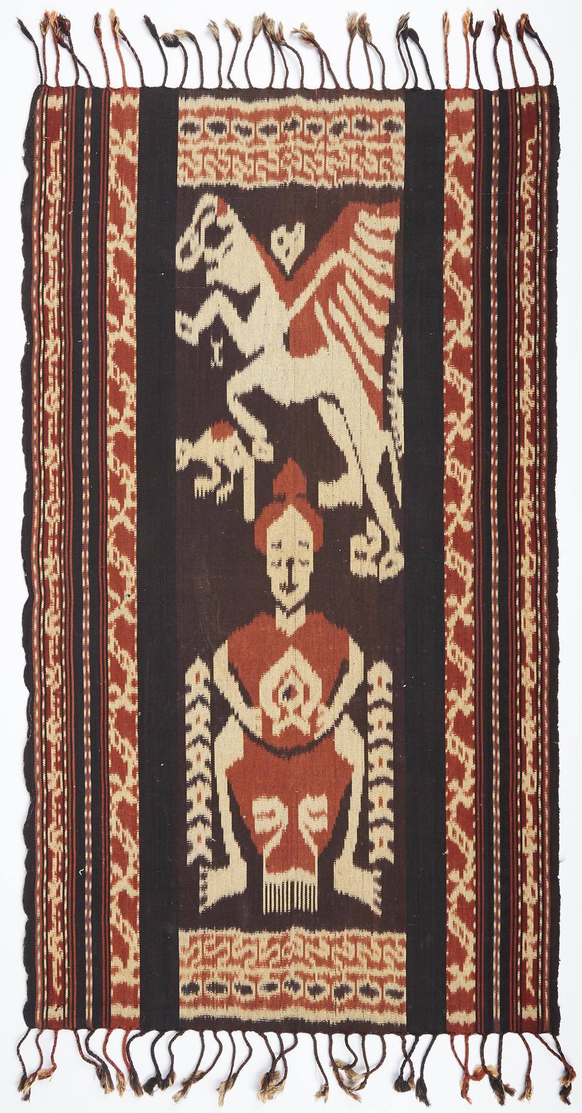 20th c. Sumba Indonesian Ikat Tiara Textile (1 of 4)