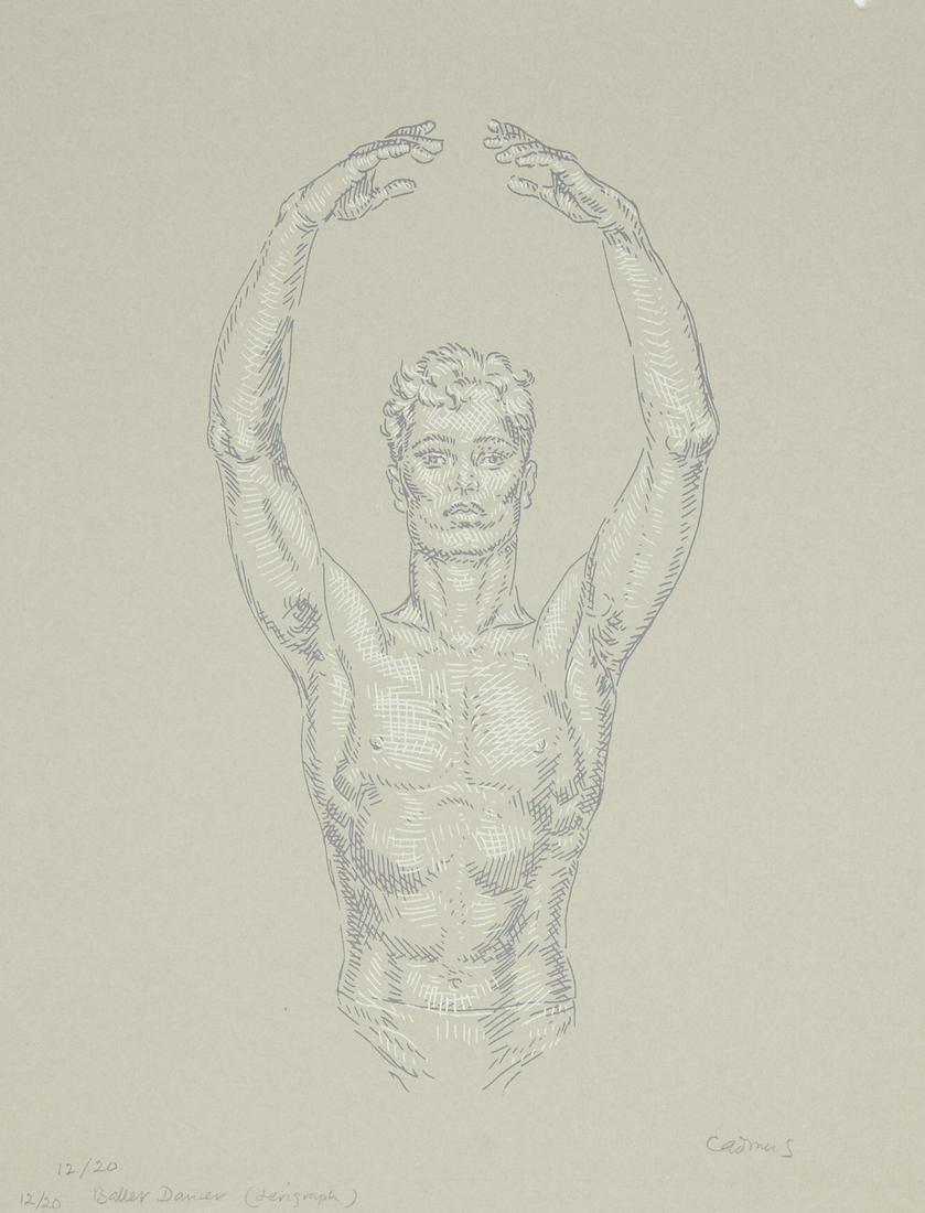 Paul Cadmus "Ballet Dancer" Serigraph (1 of 5)