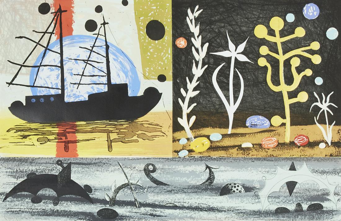 T. L. Solien "The Husband Lost at Sea" Lithograph (1 of 4)