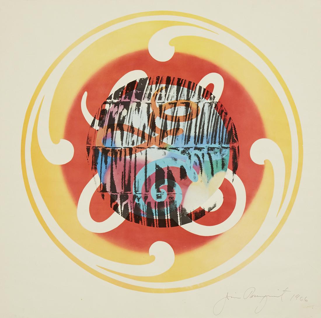 James Rosenquist "Circles of Confusion and Lite Bulb" (1 of 3)