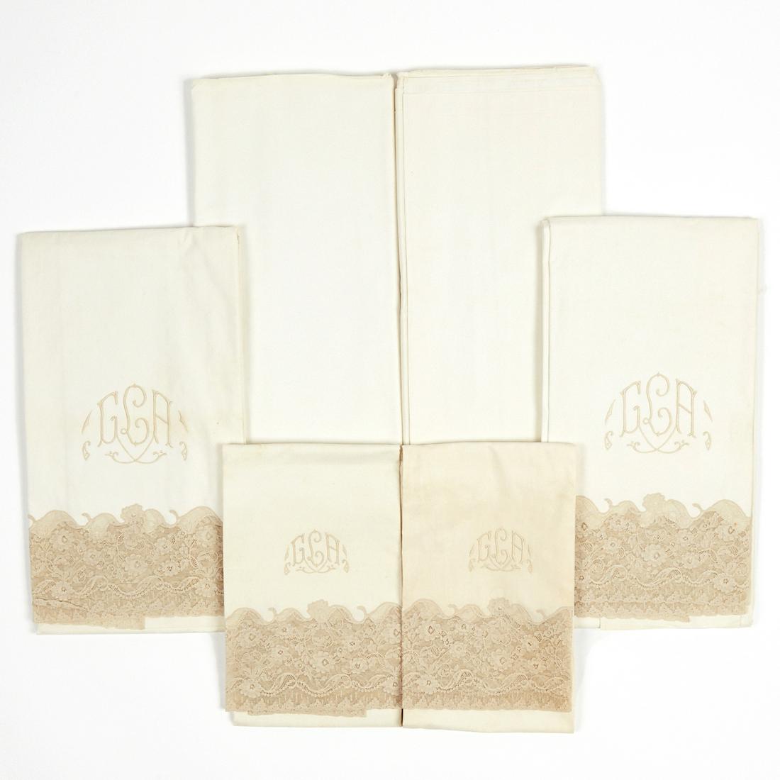 Grp: Litwinsky Fine Embroidered Bed Linens (1 of 4)