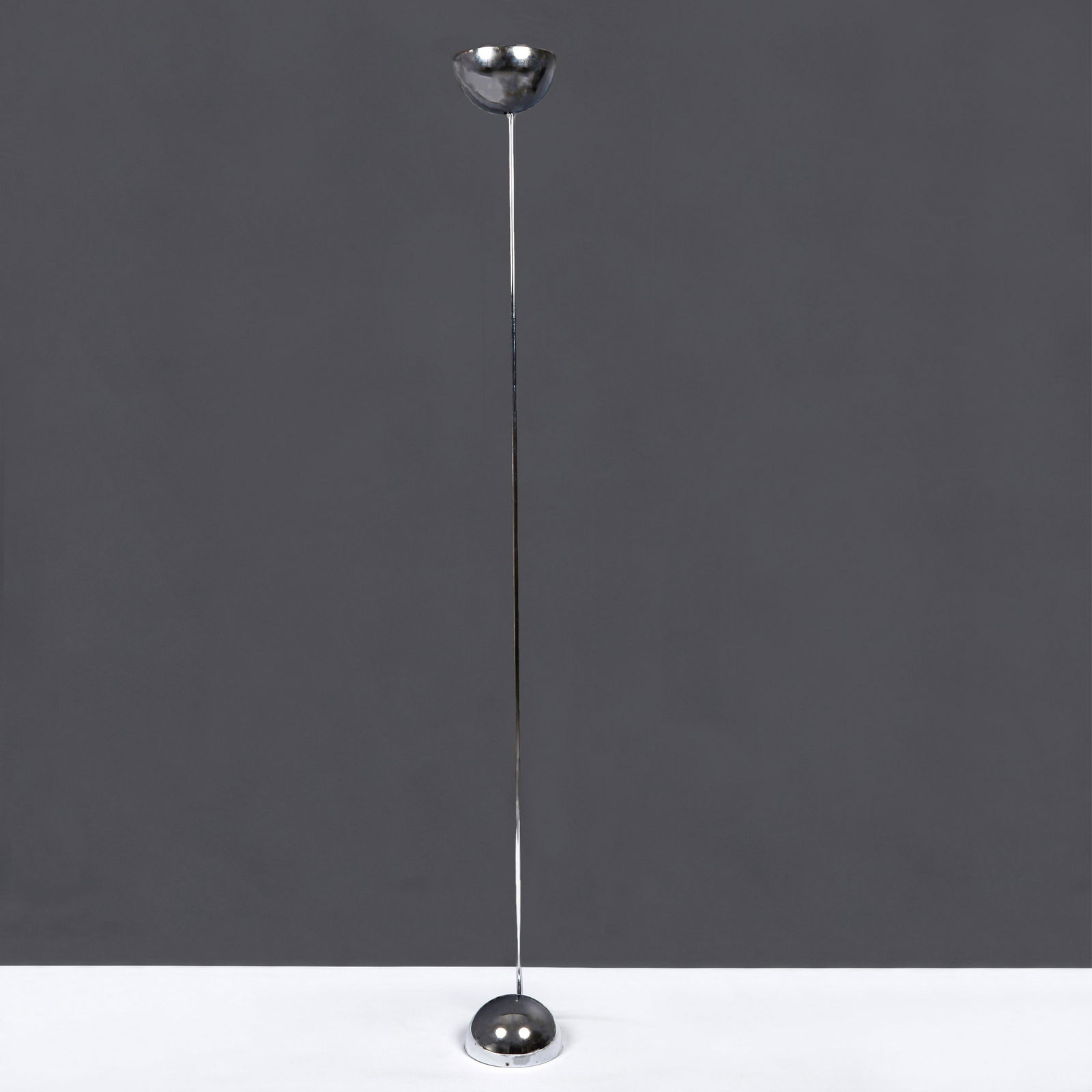 Attrib. Robert Sonneman Chrome Floor Lamp (1 of 4)