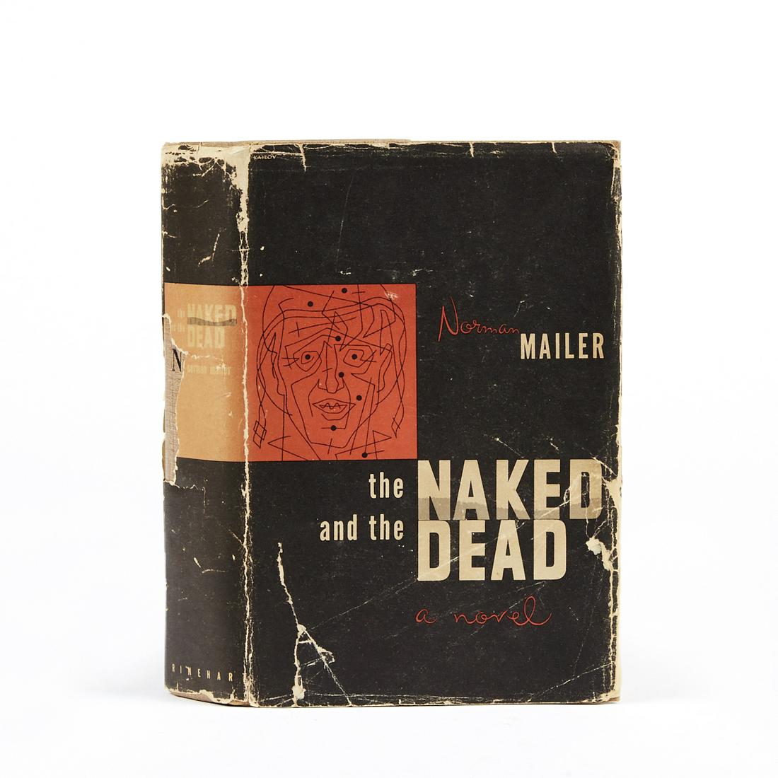 1st Edition Norman Mailer "The Naked and the Dead" 1948: Norman Mailer (1923-2007), "The Naked and the Dead," New York: Rinehart & Company, Inc., 1948. First Edition.
