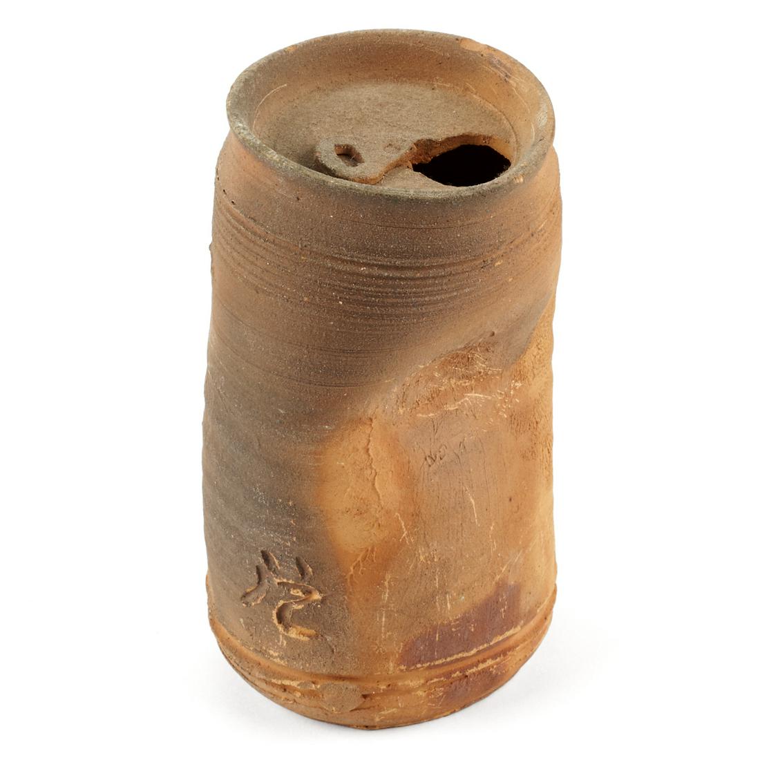 Kada & Akemi Kimura Pottery Beer Can 1985 (1 of 6)