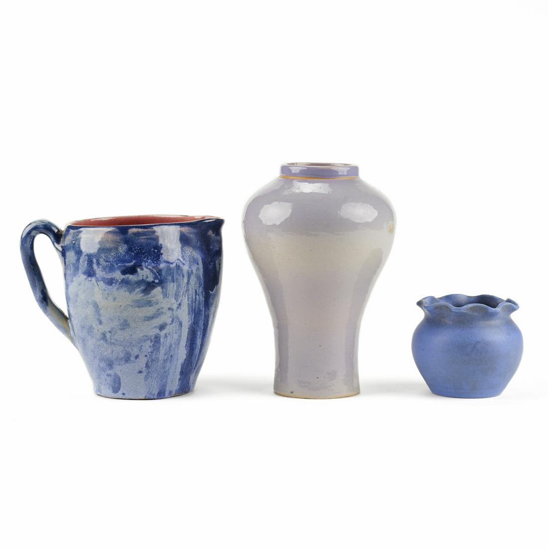 Grp: 3 Kentucky Marked Handmade Art Pottery (1 of 7)