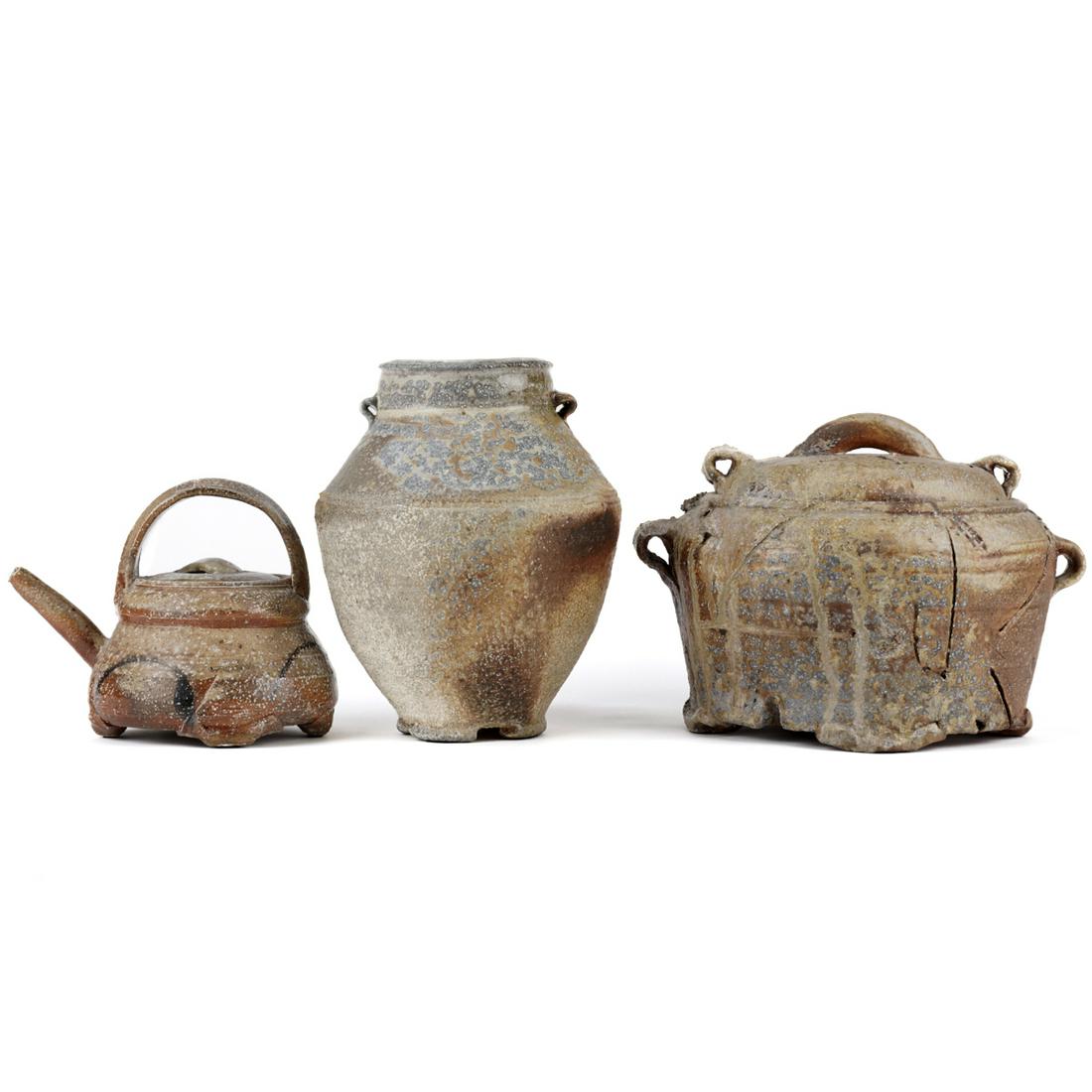 Grp: 3 Curtis Hoard Stoneware Vessel (1 of 8)