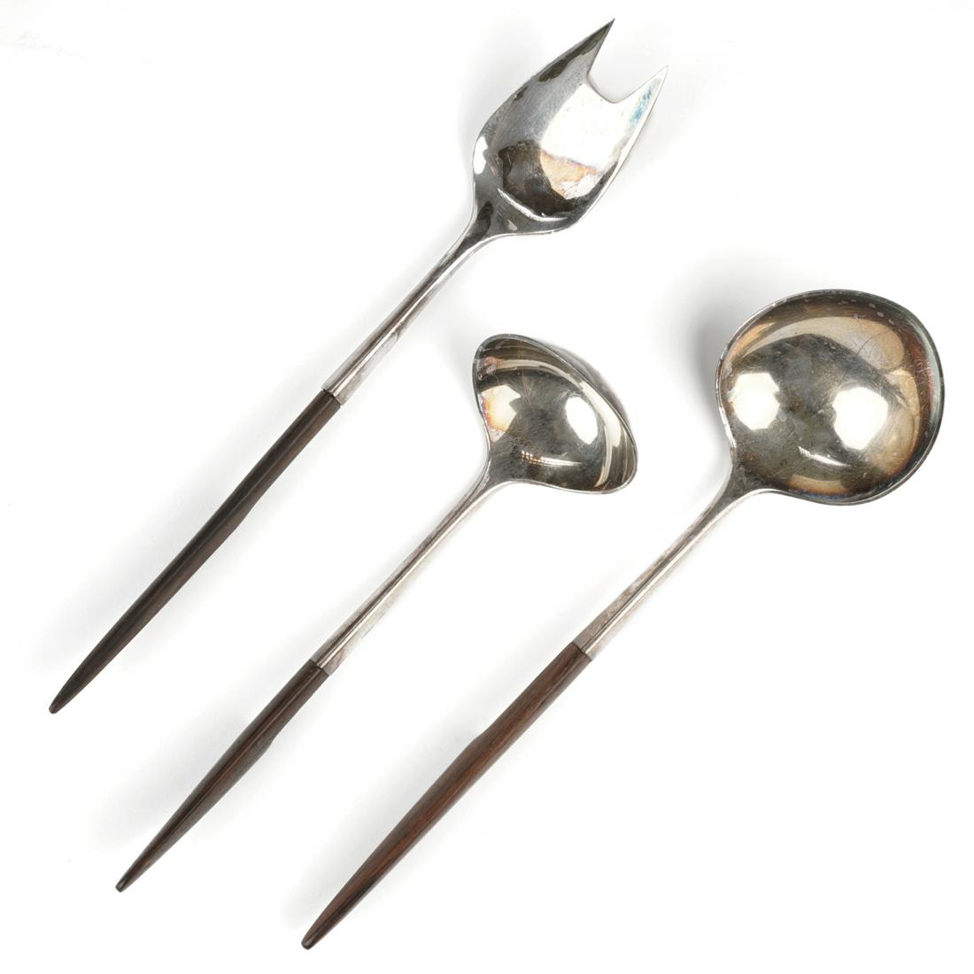 Set of 3 Cohr Dette Sterling Spoons (1 of 3)