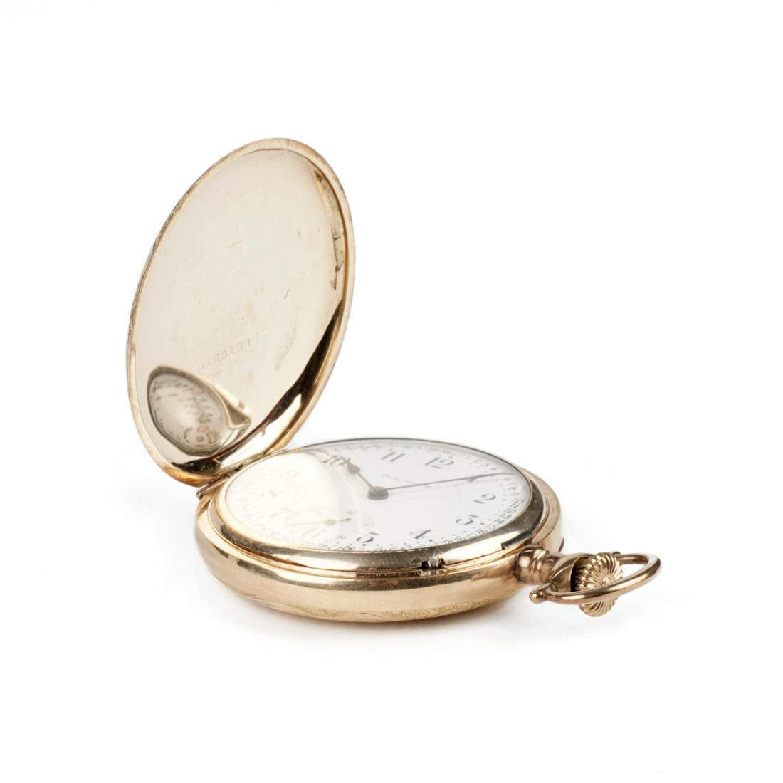 Burlington Gold-Filled Full Hunter Pocket Watch (1 of 12)