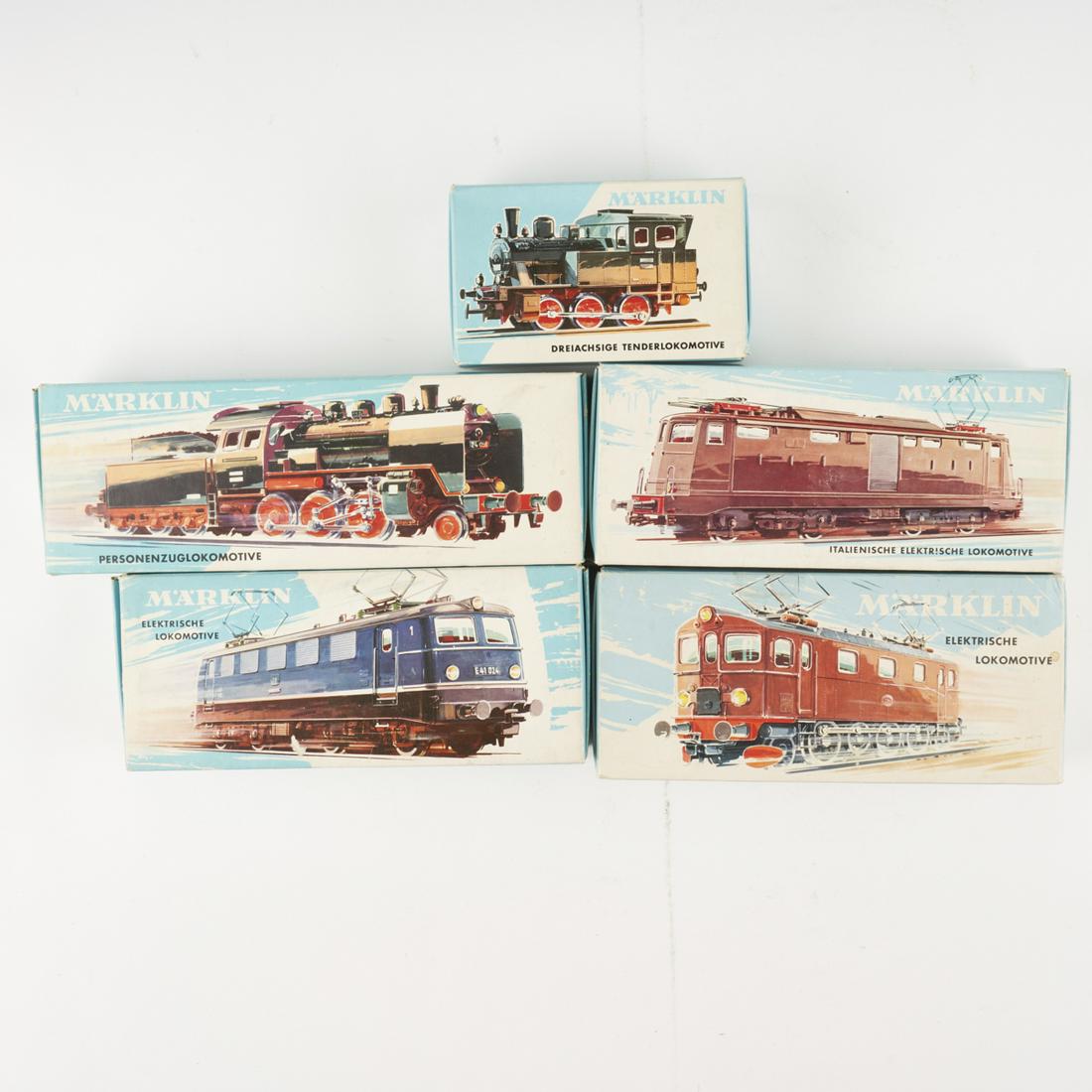 Grp: 5 Marklin Train Engines (1 of 6)