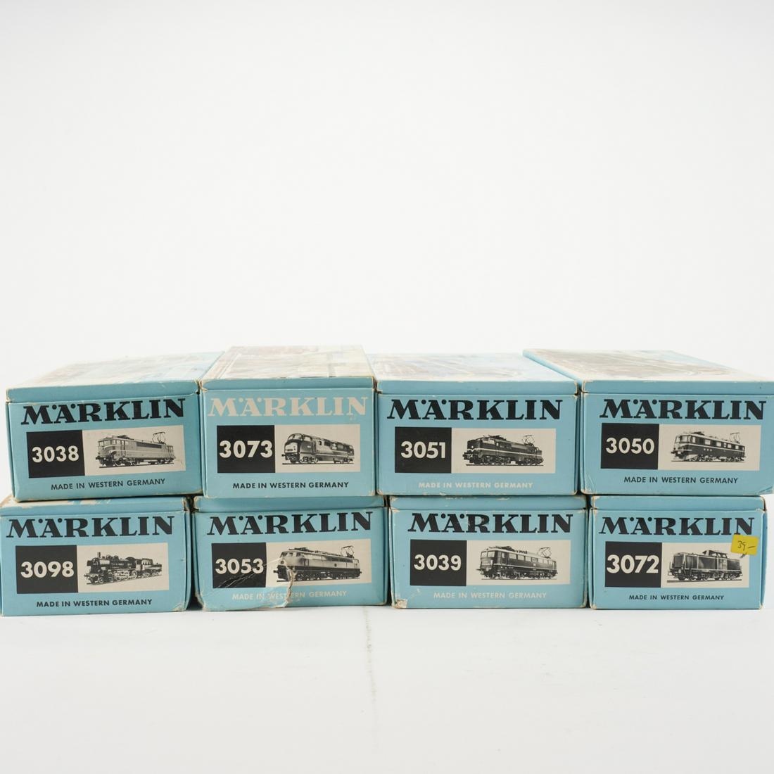 Grp: 8 Marklin Electric Train Engines (1 of 10)