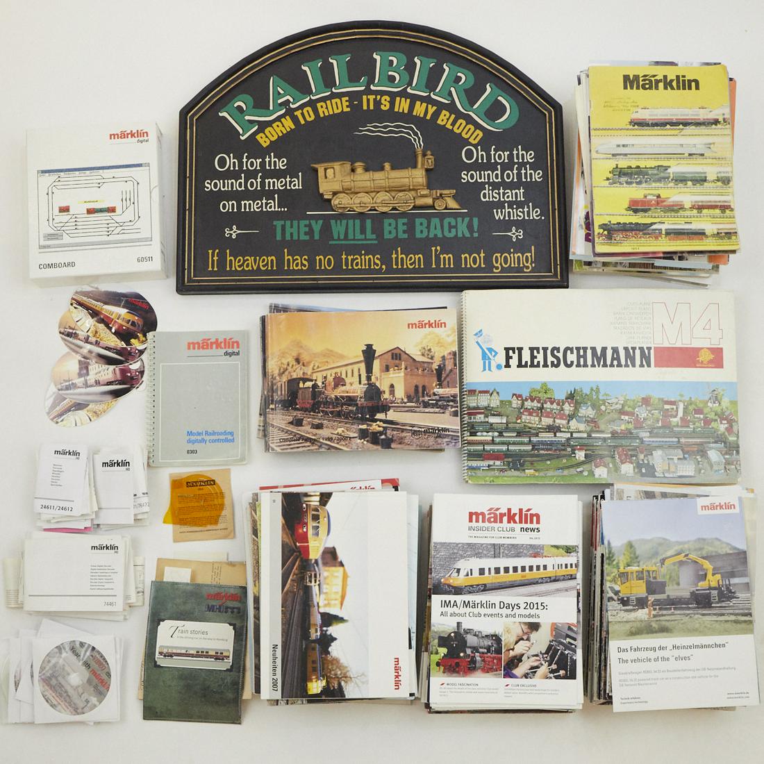Grp: Marklin Model Train Books DVDs Plaque - 229 pcs (1 of 6)