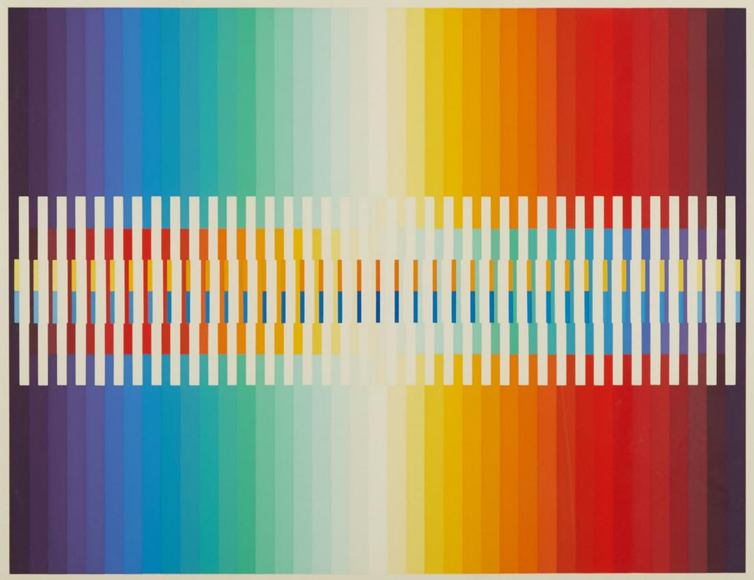 Yaacov Agam "Integrated Rainbow" Silkscreen (1 of 4)