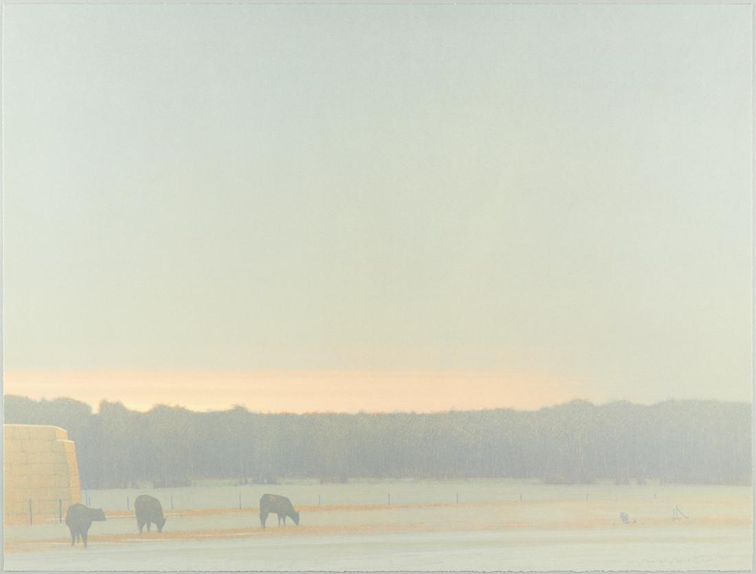 Russell Chatham Farmland Lithograph (1 of 3)
