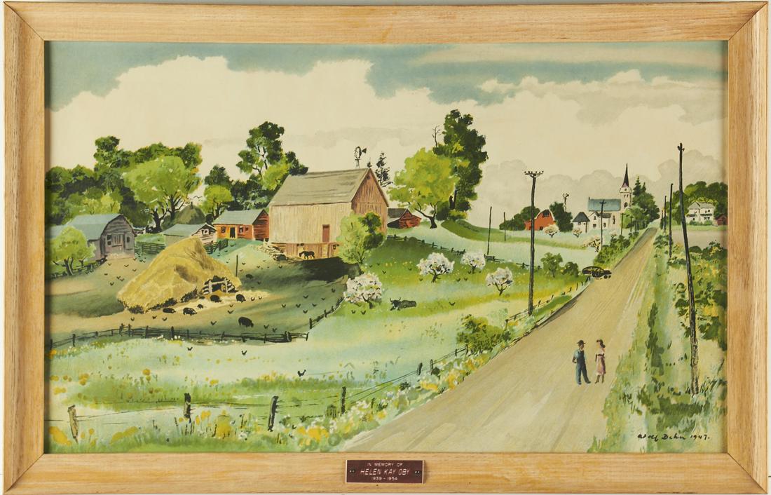 Adolf Dehn "Minnesota" Lithograph Print (1 of 6)