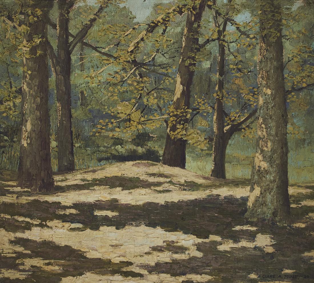 Clare McKee Forest Painting on Board (1 of 4)